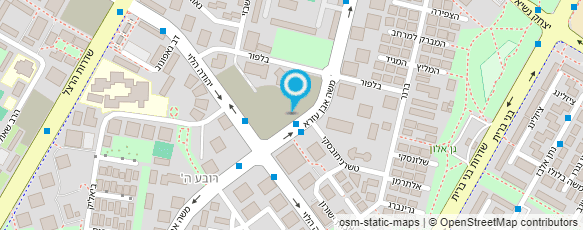 מפת הגעה אל מקדונלד'ס