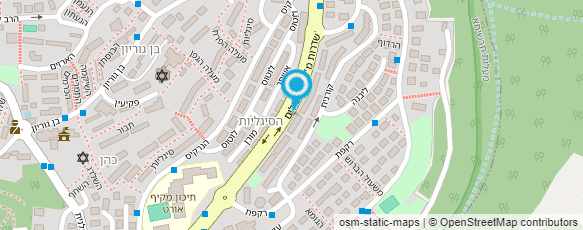 מפת הגעה אל יעל- ריפוי בעיסוק לילדים