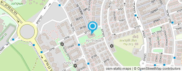 מפת הגעה אל מסעדת הערמונים