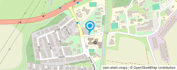 מפת הגעה אל דואר ישראל