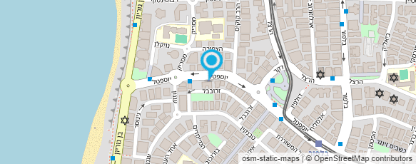 מפת הגעה אל יגאל מושייב עיצוב שיער