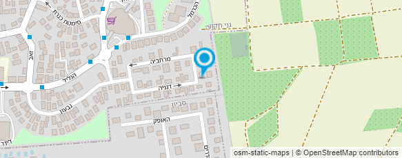 מפת הגעה אל אריק חשמלאי מוסמך