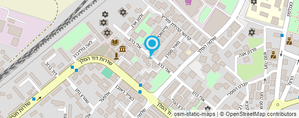 מפת הגעה אל דואר ישראל מפת הגעה אל דואר ישראל