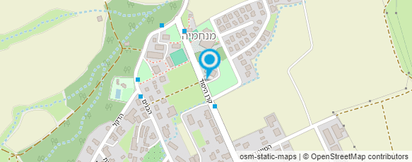 מפת הגעה אל דואר ישראל