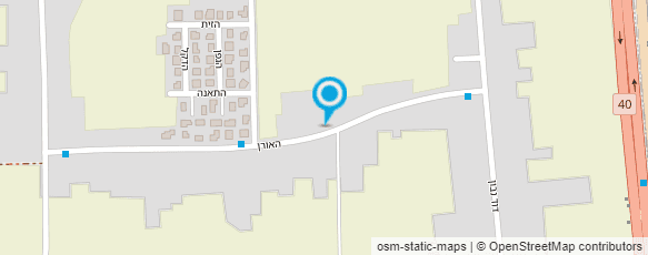 מפת הגעה אל דואר ישראל