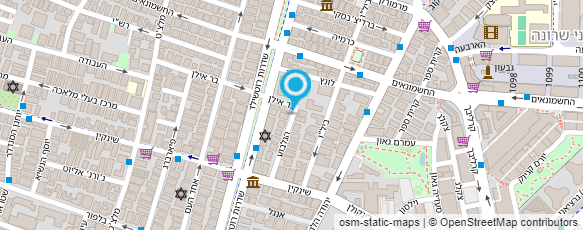 מפת הגעה אל רוזמן ערן-אסטרטגיה ושיווק באינטרנט