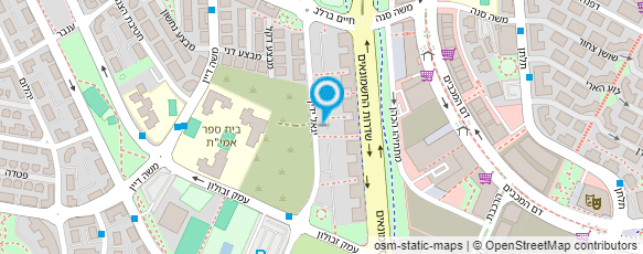 מפת הגעה אל ארז עמר עיצוב שיער מפת הגעה אל ארז עמר עיצוב שיער