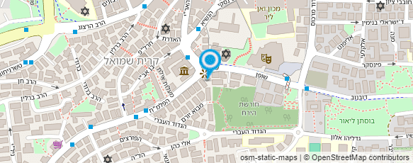 מפת הגעה אל אילן מימוני - H.T.S.S