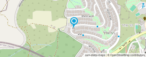 מפת הגעה אל יקב הר אדר בע"מ