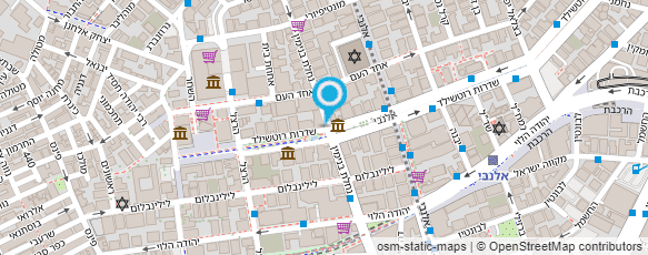 מפת הגעה אל עו"ד צלינקר ערן