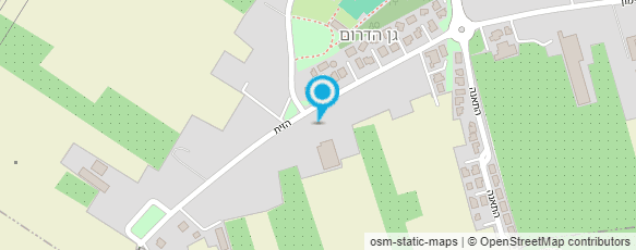 מפת הגעה אל גרין ספייס מתחם אירועים במשתלה