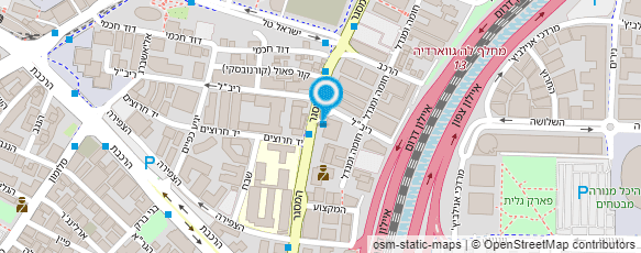 מפת הגעה אל מכללת ניו מדיה