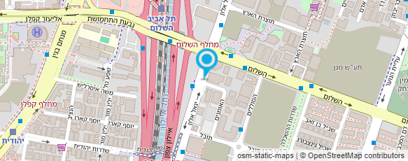 מפת הגעה אל המדרשה לאופנה