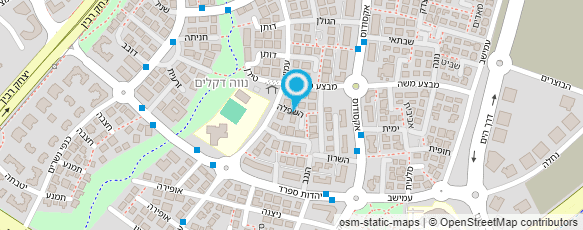 מפת הגעה אל מפל על הזמן