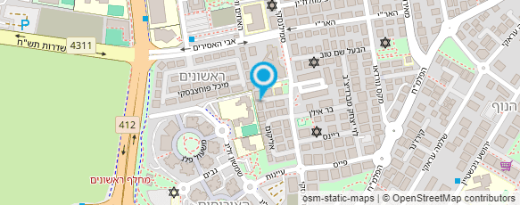 מפת הגעה אל שני בקי-עיצוב גרפי