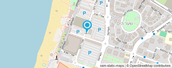 מפת הגעה אל תחנת דלק גל ים