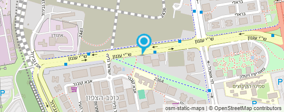 מפת הגעה אל חנה לויטן-פיתוח קול מפת הגעה אל חנה לויטן-פיתוח קול