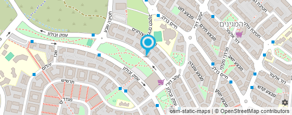 מפת הגעה אל מעיין ירון