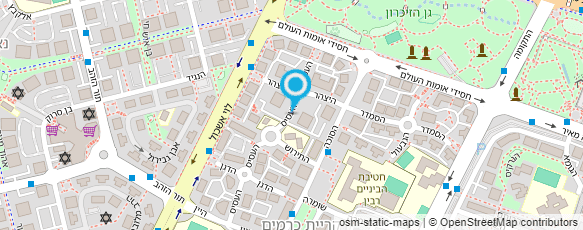 מפת הגעה אל בני כהן עבודות מתכת