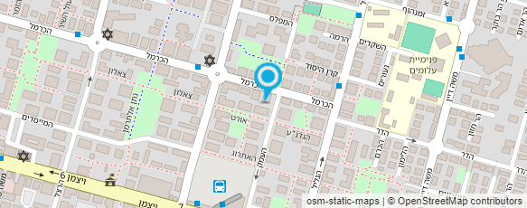 מפת הגעה אל אלינה וקסלר-מדריכת אופניים