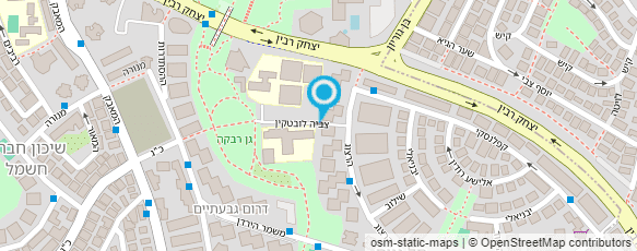 מפת הגעה אל האקדמיה לטניס - עידן רוזנברג מפת הגעה אל האקדמיה לטניס - עידן רוזנברג