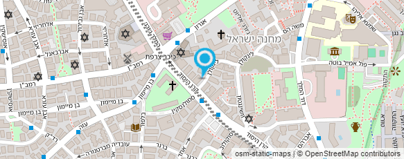 מפת הגעה אל מלכה-סרגוסי משרד עו"ד