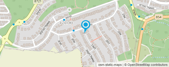 מפת הגעה אל ט.הרץ מהנדסים יועצים בע"מ