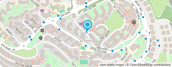 מפת הגעה אל מכבסת רמות