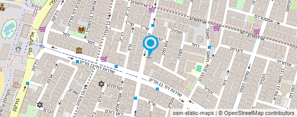 מפת הגעה אל סרבסה בר cerveza-bar