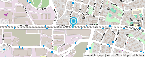 מפת הגעה אל בי.אם ספורט טכנאי הליכונים