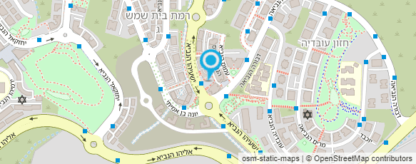 מפת הגעה אל א.ב תכנון ואדריכלות