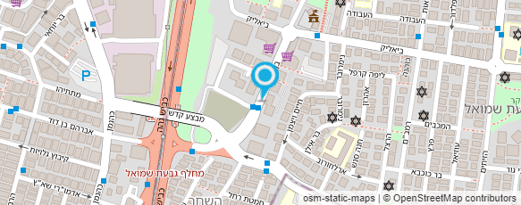 מפת הגעה אל יעל - מורה פרטית לאנגלית