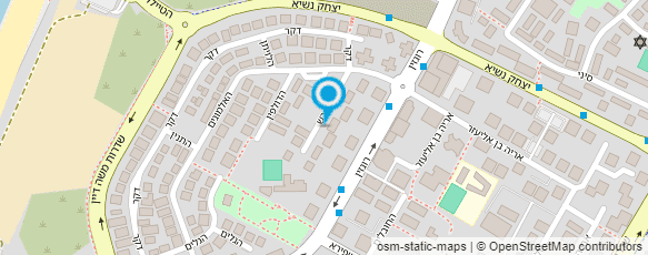 מפת הגעה אל קרן חזן אדריכלות