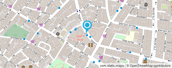 מפת הגעה אל צ'יקורי מטבח אורבני-גילי מזור