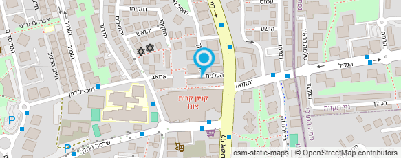 מפת הגעה אל בית התזונה והבריאות