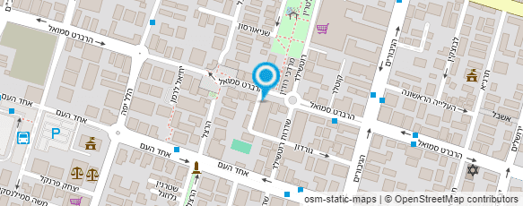 מפת הגעה אל עיצוב שיער יוסי יקיר