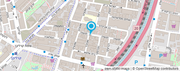 מפת הגעה אל דורון עיצוב תכשיטים