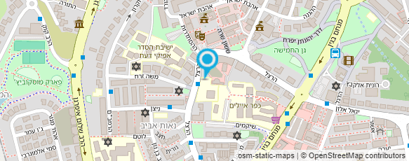 מפת הגעה אל החומוס של טחינה