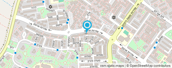 מפת הגעה אל מרכז ישראלי אייקדו ריאלי