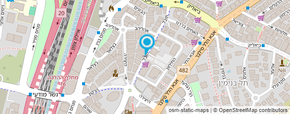 מפת הגעה אל אלעד זאבי-רו"ח