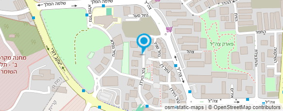 מפת הגעה אל רחל שחר עיצוב פנים