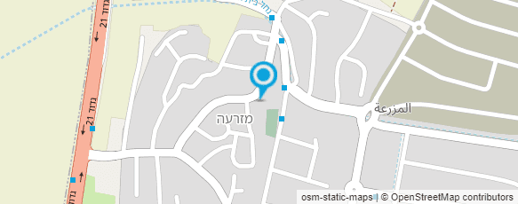 מפת הגעה אל ח. חזבון ציוד גינון וכלי עבודה