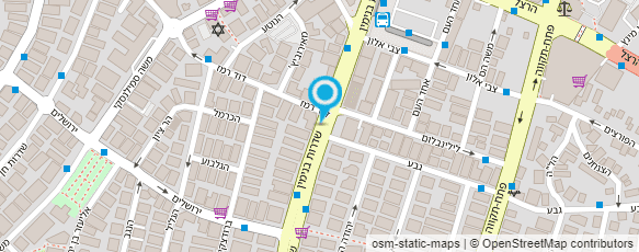 מפת הגעה אל עידן - שירותים משפטיים ושליחויות