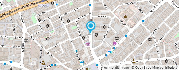 מפת הגעה אל קווים תחבורה ציבורית