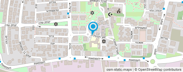 מפת הגעה אל קווים תחבורה ציבורית