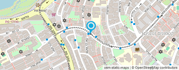 מפת הגעה אל אמרי שש-תשמישי קדושה