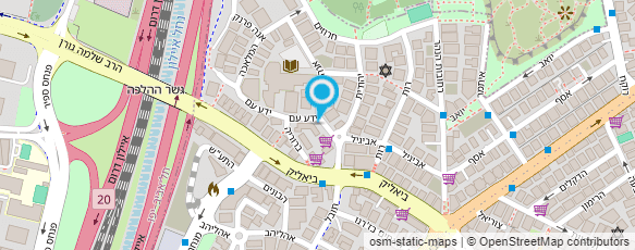 מפת הגעה אל עמית אשבל  שיעורי גיטרה, ופיתוח קול