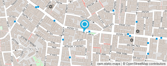 מפת הגעה אל חסדי שלום גמ"ח מפות