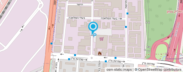 מפת הגעה אל יו.אס.דור-פלסטיק לתעשייה