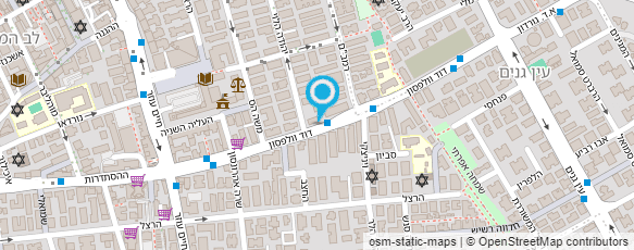 מפת הגעה אל הגן של חגית